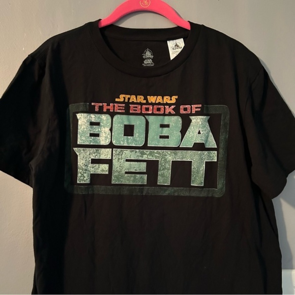 Disney Parks Book of Boba Fett black Tshirt